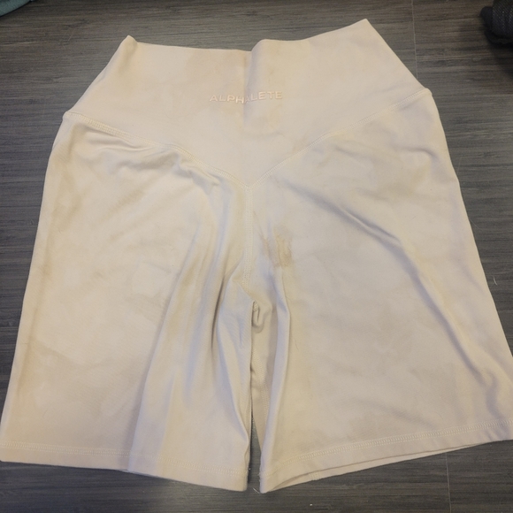 Hazelnut Alphalete Wonder Shorts Size S - Picture 3 of 3